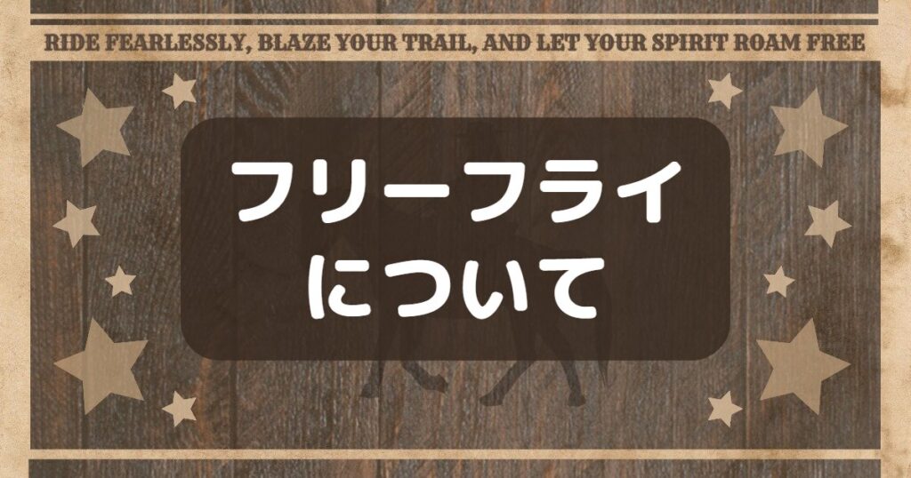 フリーフライについて
